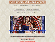 Tablet Screenshot of orthodoxlynchburg.org